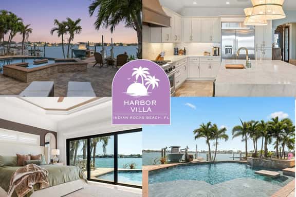 Harbor Villa | Waterfront Pool & Spa | Firepit - Image 1