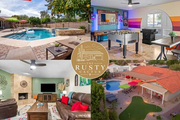 The Rusty Cactus | Heated Salt Pool, Spa, & More! - Image 1