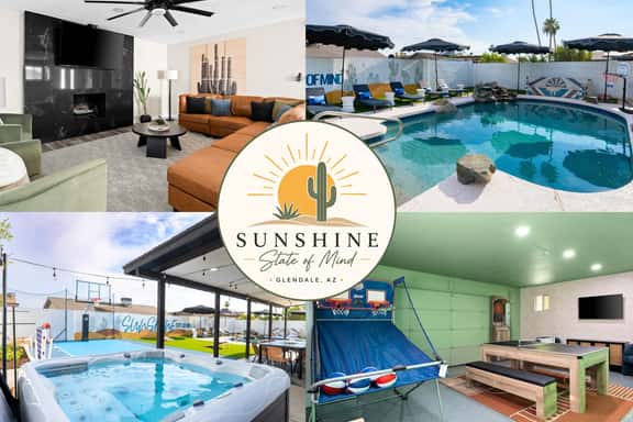 Heated Pool, Hot Tub, Game Room & Sport Court - Image 1