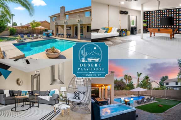 Desert Playhouse | Pool & Hot Tub • Arcade • Golf - Image 1