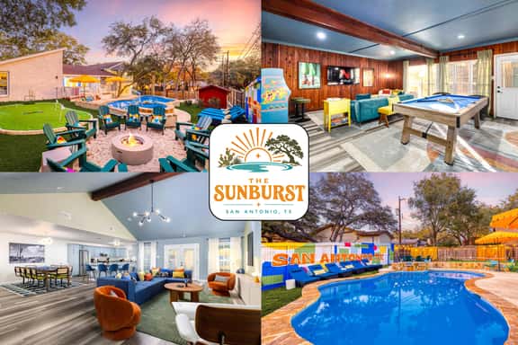 The Sunburst: Sleeps 18! Basketball & Heated Pool - Image 1