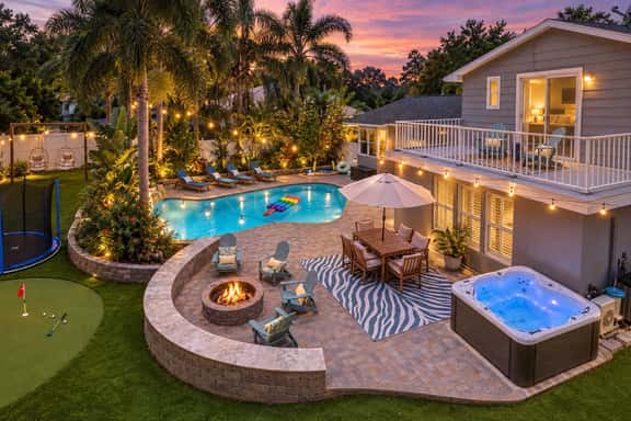 5 Mins to Beach | Heated Pool, Hot Tub, & Theater - Image 1
