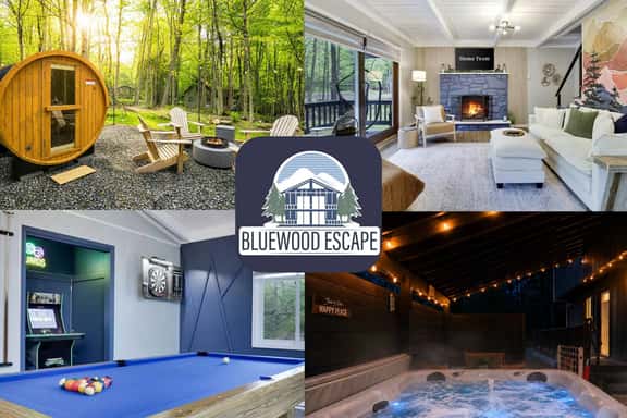 Bluewood Escape: Sauna, Hot Tub, Game Room - Image 1