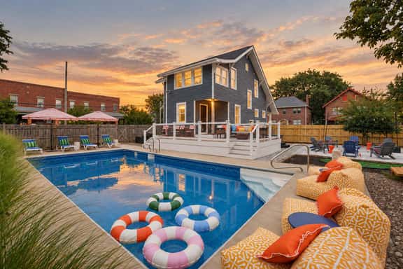 The 614 Club Pool Hot Tub Fire Pit Games - Image 1