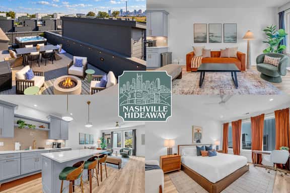 Nashville Hideaway | Amazing Rooftop Patio & Views - Image 1