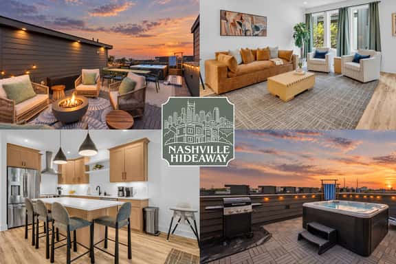 Nashville Hideaway | Private Rooftop • City View - Image 1