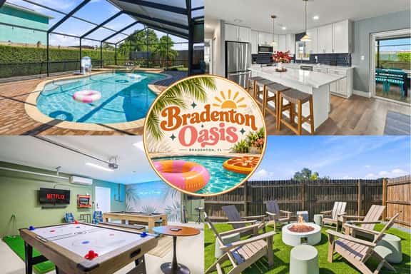 Bradenton Oasis | Pool • Spa • Games • Fire Pit - Image 1