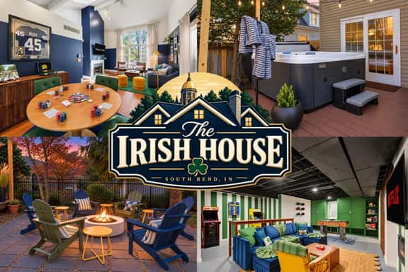 The Irish House Hot Tub Games Firepit - Image 1