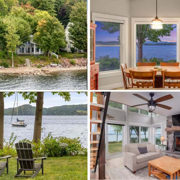 Shelburne Bay Lakefront Home w/ Private Beach - Image 1