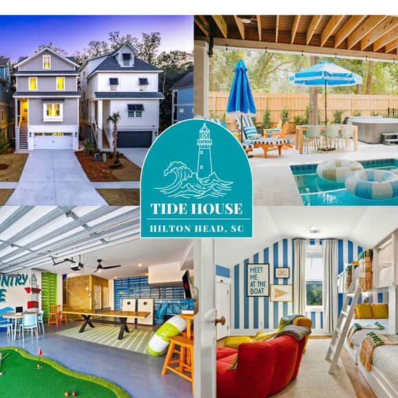 Hilton Head 6BR, Sleeps 18: Pool, Hot Tub, FirePit - Image 1