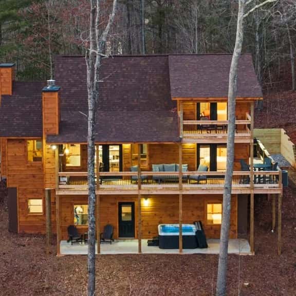 Blue Ridge Mtn Cabin – Hot Tub, Pool Table, Fire Pit - Image 1