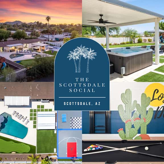 The Scottsdale Social: Pool + Hot Tub | Sleeps 18 - Image 1