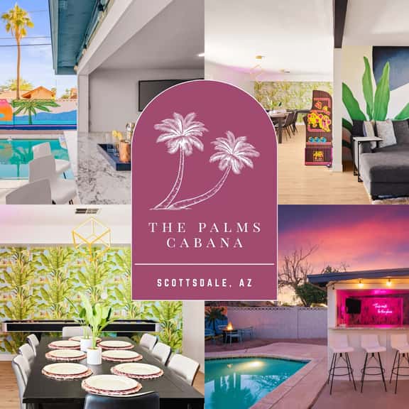 The Palms Cabana | Pool, Hot Tub, Arcade & Putt Putt - Image 1