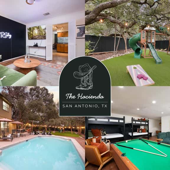 The Hacienda: Pool, Hot Tub, Games & More! - Image 1