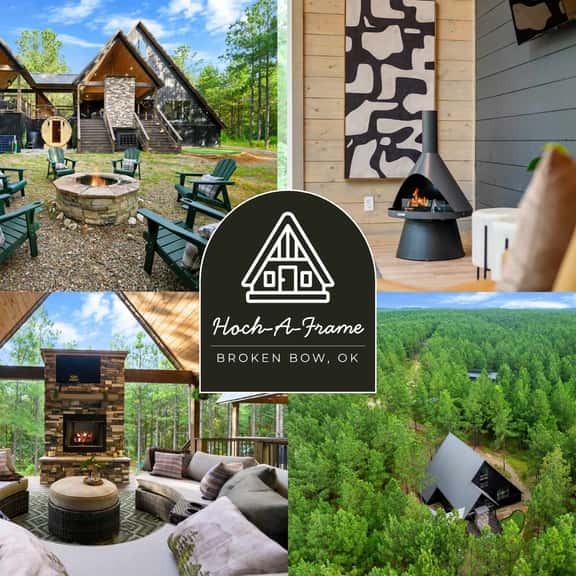 Hoch-A-Frame Cabin I Sauna-Hot Tub-Firepit - Image 1