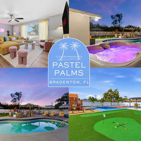 Pastel Palms | Resort Pool, Hot Tub & Sport Court - Image 1