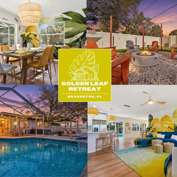 Poolside Retreat • Sleeps 8 • Putt Putt • Hot Tub - Image 1