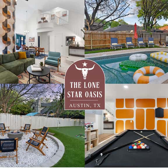 The Lone Star Oasis • Pool, Karaoke, & Game Room - Image 1