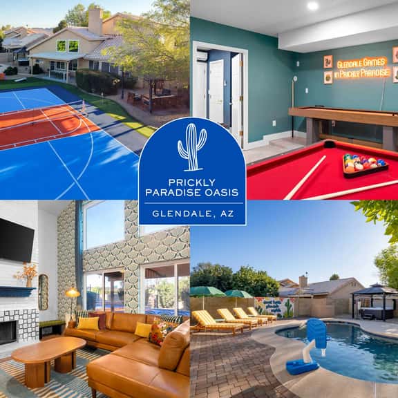 Desert Oasis | Pool, Spa, Pickleball + Theater - Image 1