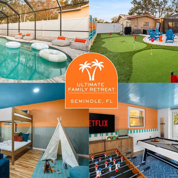 Ultimate Family Retreat - Pool - Games - Hot Tub - Image 1