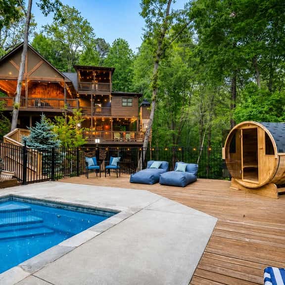 Heated Pool • Mtn Views • Sleeps 20 • Game Room - Image 1