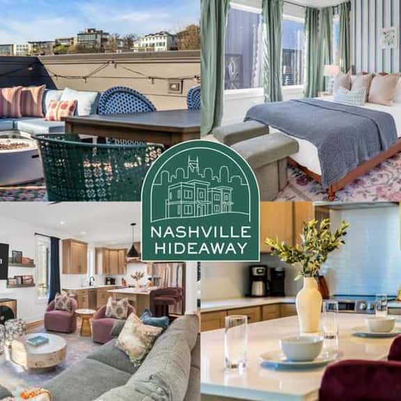 4BR Nashville Hideaway - Rooftop Views - Fire Pit - Image 1