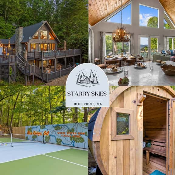 Starry Skies: Sauna, S'mores & Pickleball Retreat - Image 1