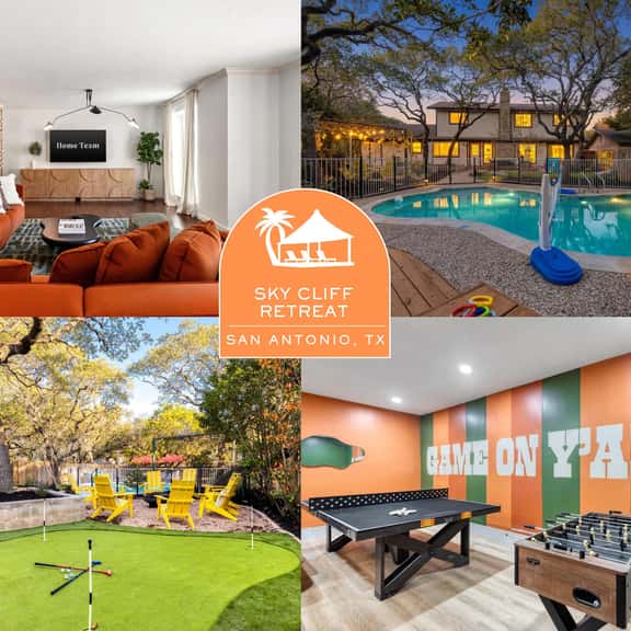 Sleeps 14 | Pool + Hot Tub | Near Airport - Image 1