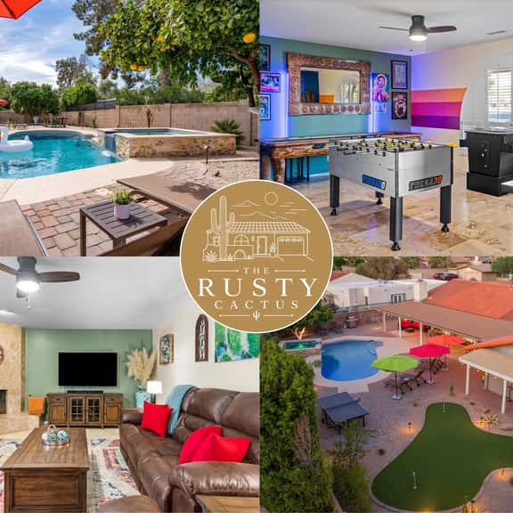 The Rusty Cactus | Heated Salt Pool, Spa, & More! - Image 1