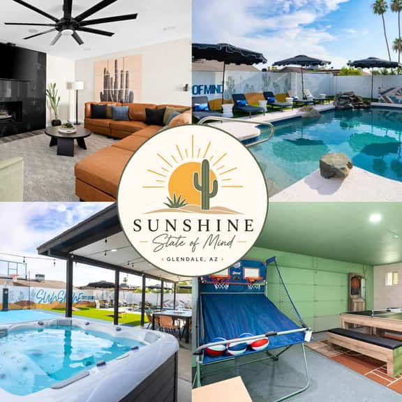 Heated Pool, Hot Tub, Game Room & Sport Court - Image 1