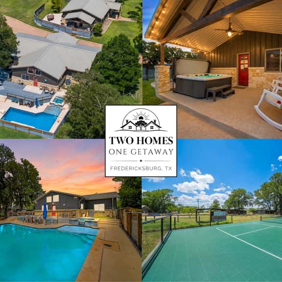 2 Home Getaway-Pool-Hot Tub-Pickleball Court - Image 1