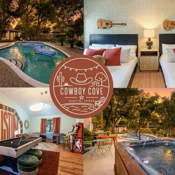 Cowboy Cove | Pool - Hot Tub - Arcade - Games - Image 1