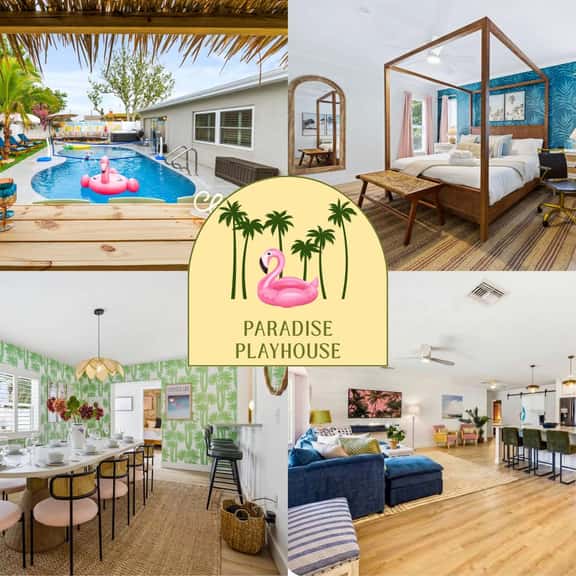 4 Br Oasis~Pool~Tiki Hut~Hot Tub~Ping Pong~Arcade - Image 1