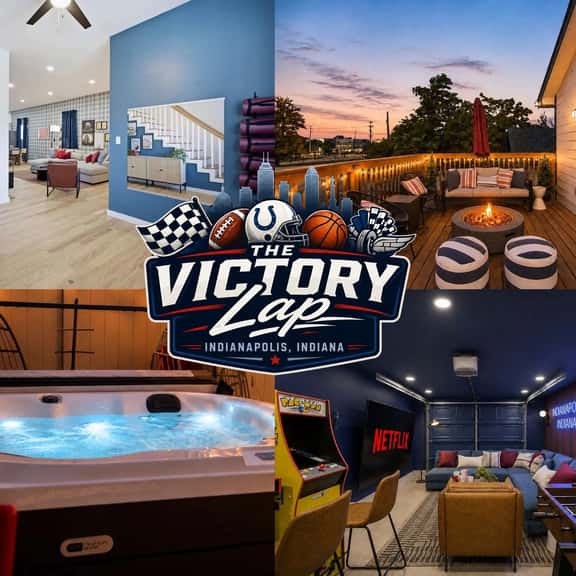 The Victory Lap | Hot Tub • Fire Pit • Game Lounge - Image 1