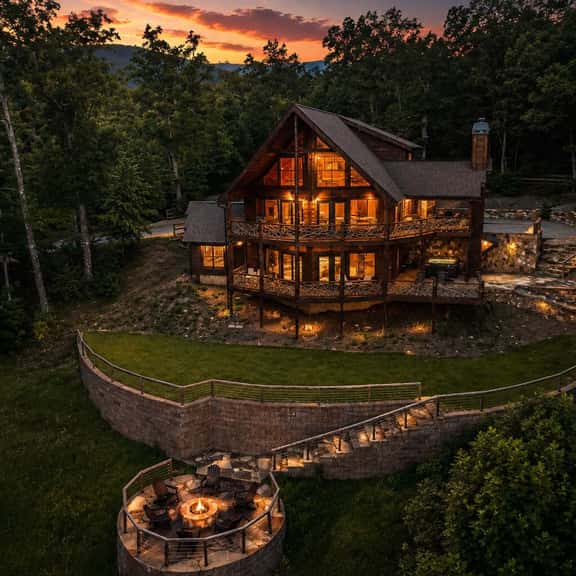 Epic Mtn Views • Hot Tub • Fire Pit • Sleeps 13 - Image 1