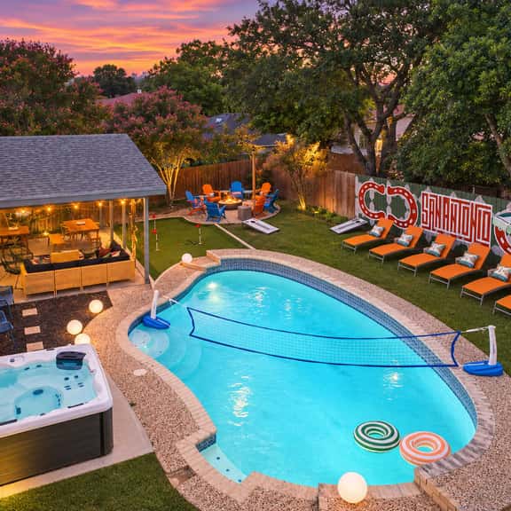 Soak, Sizzle & Score: Pool, Games & More! - Image 1