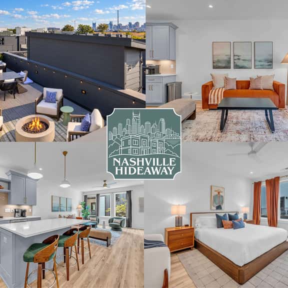 Nashville Hideaway | Amazing Rooftop Patio & Views - Image 1
