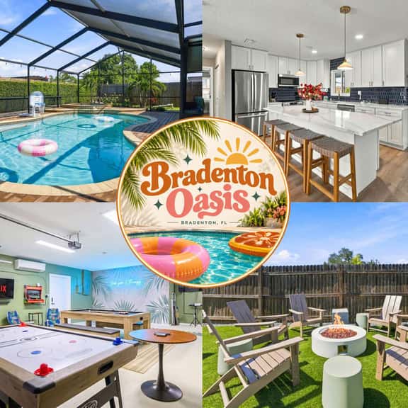 Bradenton Oasis | Pool • Spa • Games • Fire Pit - Image 1
