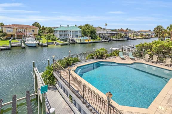 Waterfront Home~Pool~Golf Cart~Dock~Sleeps 16