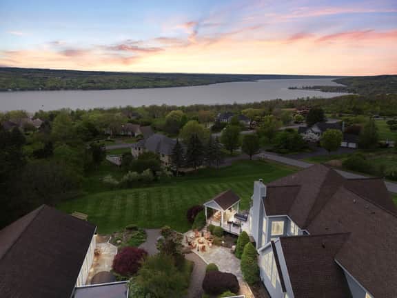 Luxury Lakeview Estate w/ Indoor Pool & Golf Sim