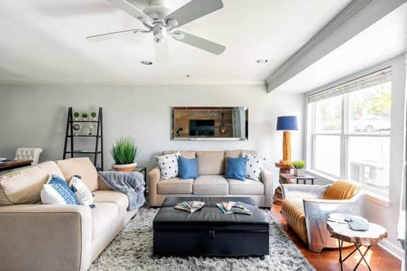 Walk To Broadway!Charming Modern Historic Townhome