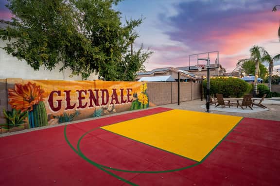 Sport Court Pool Hot Tub Pool Table Fire Pit Games