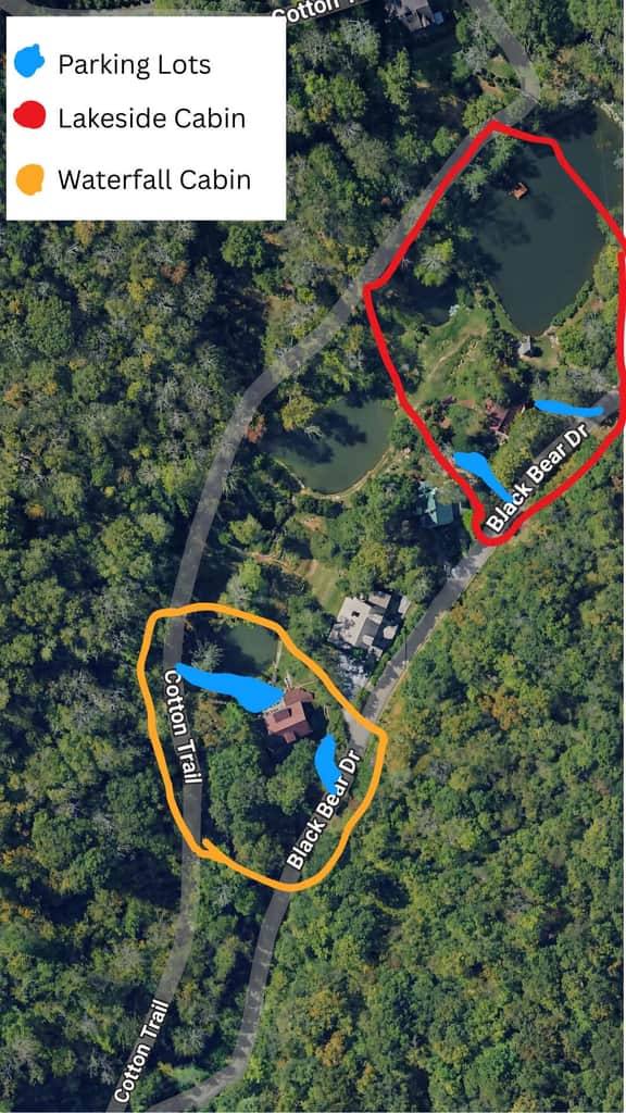 2 Cabins on Private Pond • Sleeps 30•Sauna•Hot Tub