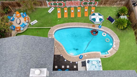 Soak, Sizzle & Score: Pool, Games & More!