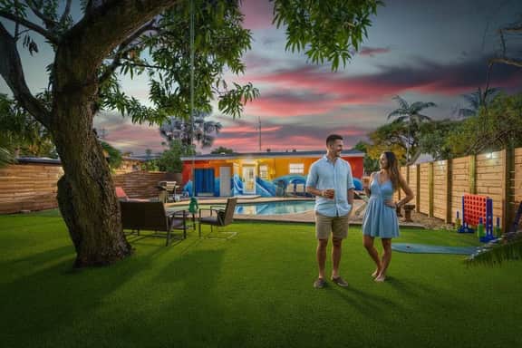 Private Pool  Patio  Games  BBQ  Family Fun