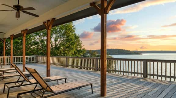 Luxury Lake Escape | Dock, Basketball & Views!