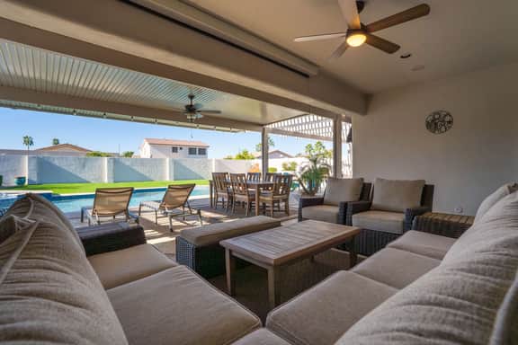 Pool & Spa • Outdoor Fireplace • BBQ • Pool Table