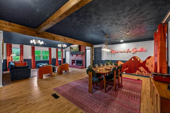 Wellsprings Retreat | Smoky Mtn Views | Sleeps 12