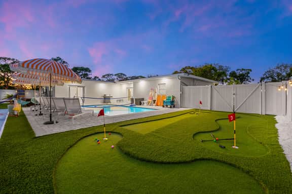 Sports Court • Playground • Putt Putt • Spa • Pool