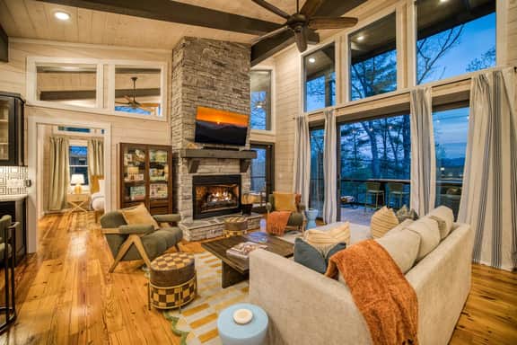 Glass Cabin Retreat w/ Hot Tub, Sauna + Epic Views